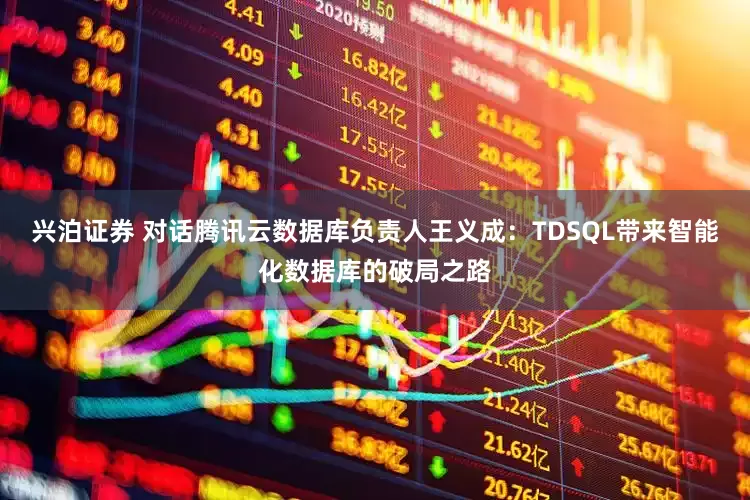 兴泊证券 对话腾讯云数据库负责人王义成：TDSQL带来智能化数据库的破局之路