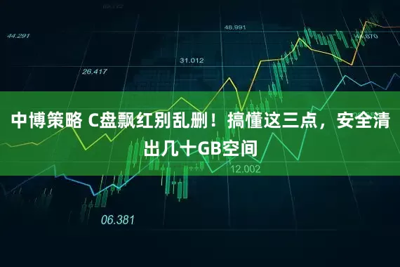 中博策略 C盘飘红别乱删！搞懂这三点，安全清出几十GB空间